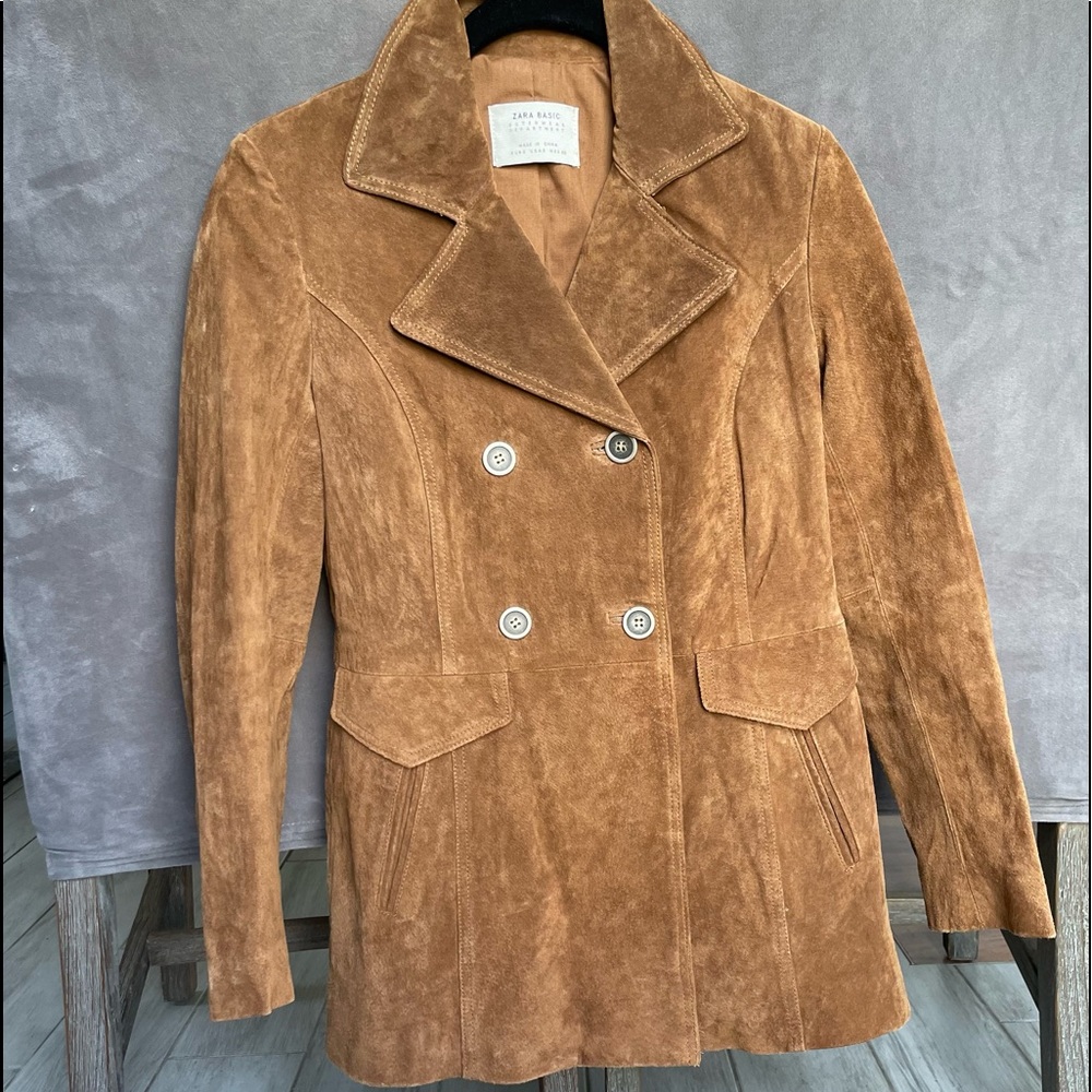 Zara suede jacket